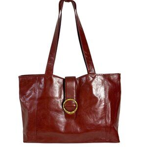 HOBO International SAWYER Tote Bag Supple Brown Leather